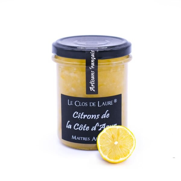 Le Clos de Laure, Confiture Citron de la Côte d'Azur - 220 gr