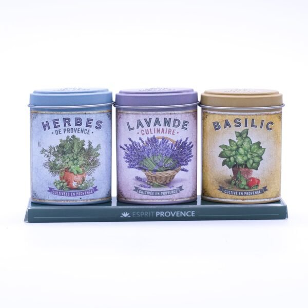 Coffret Herbes de Provence, Lavande et Basilic