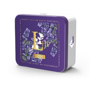 Coffret cadeau - Boite métal - Lila foncé