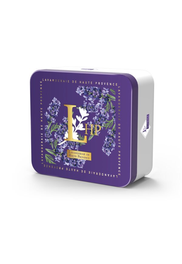 Coffret cadeau - Boite métal - Lila foncé