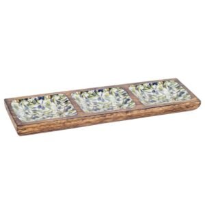 Plateau rectangulaire - Bois de Manguier - Olives