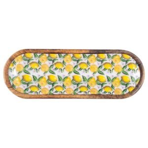 Plateau Apéritif - Motif Citron